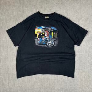 Y2k skeleton biker t-shirt Skull